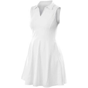 Spiro Womens/Ladies Recycled Athletic Dress / White